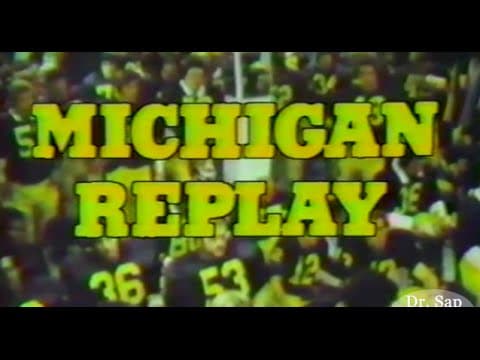 1977 Michigan Replay Intro
