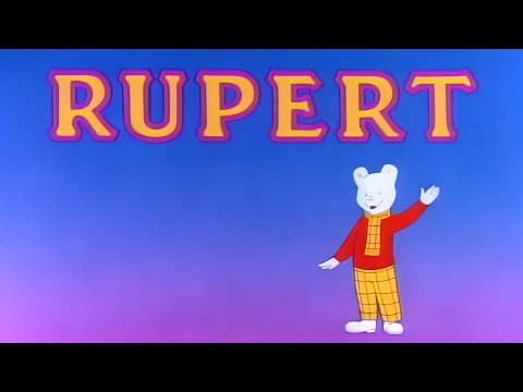 הדוב רופרט - פתיח (HD) Rupert - Intro Opening Theme