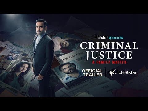 Hotstar Specials Criminal Justice | A Family Matter | Official Trailer | May 29 | Pankaj Tripathi
