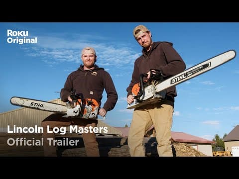 Lincoln Log Masters | Official Trailer | The Roku Channel