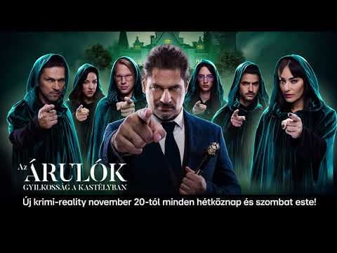 Az Árulók - Gyilkosság a kastélyban / November 20-tól az RTLen!