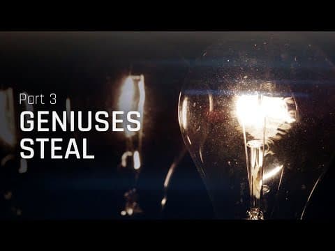 The Creativity Delusion: Geniuses Steal