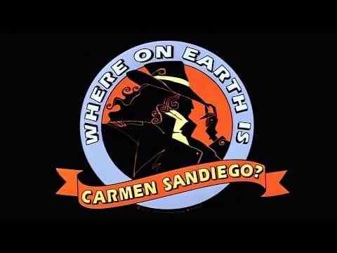 Where on Earth Is Carmen Sandiego? - Opening Intro Theme Song - 1994 (HD)