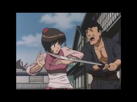 Carried by the Wind: Tsukikage Ran (2000) - First Sword Fight