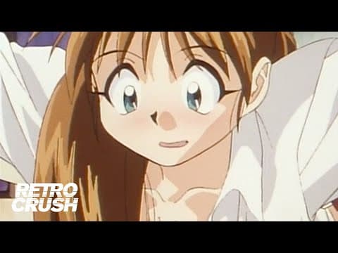 She has a message for senpai (written on her panties ;)) | Blue Seed (1994)