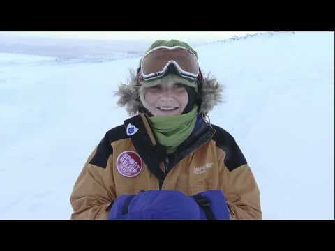 Helen Skelton Completes Polar Challenge | Sport Relief 2012