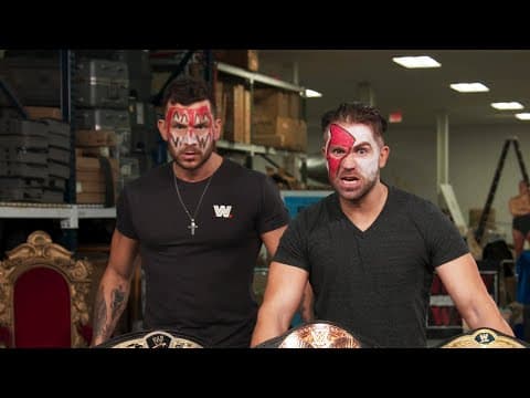 Breezango can’t stop laughing as hosts of The 50 Greatest Tag Teams