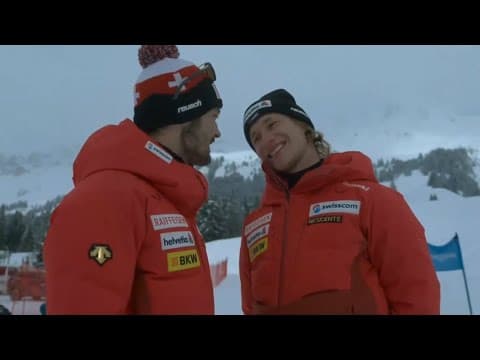 BENDING GATES 1, Allies in competition, Marco Odermatt Loïc Meillard