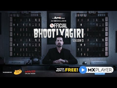 Official Bhootiyagiri Trailer | An Arré Web Series | Watch Now For Free On MX Player