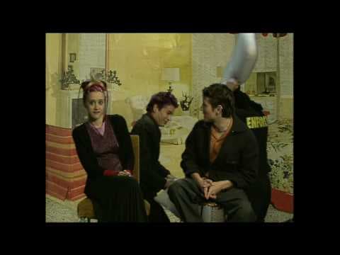 Leigh Whannell & Jane Gazzo hosting 'Recovery' (1998)