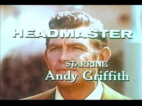 HEADMASTER, short-lived & ill-fated Andy Griffith "dramedy" opening credits