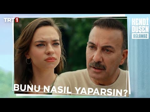 Alize babasının evleneceğini öğrendi - Kendi Düşen Ağlamaz 1. Bölüm @KendiDusenAglamazTRT