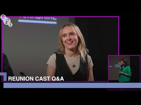 The cast of BBC crime drama Reunion | BFI Q&A