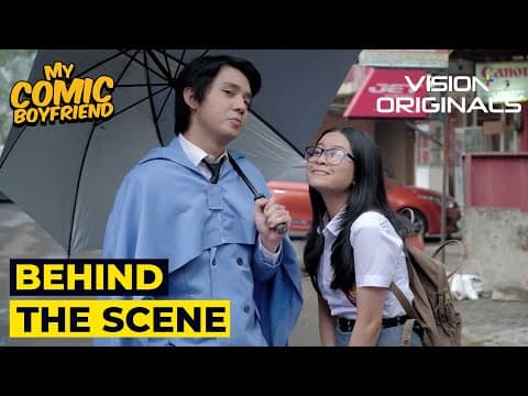 BIKIN GEMES! TINGKAH HANGGINI DAN ARBANI YASIZ DI BALIK LAYAR | Behind the Scene: My Comic Boyfriend