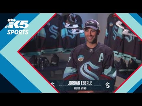 Kraken Home Ice: Players humorously explain how they respond when asked what they do for work