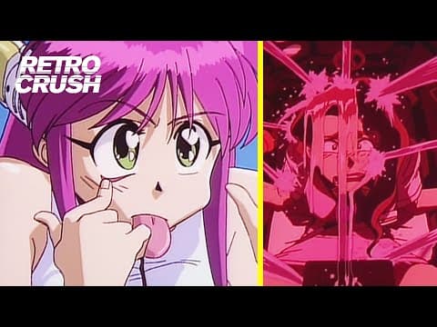 Catgirl stops kidnappers at the beach, but she can’t swim?! | Cat Girl Nuku Nuku OVA (1992)