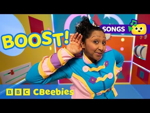 Boost Through the Roof 🚀 | Playtime Towers Song from CBeebies | Sing, Dance & Party with Bella!